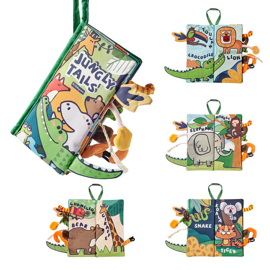 Animal Tails Cloth Books