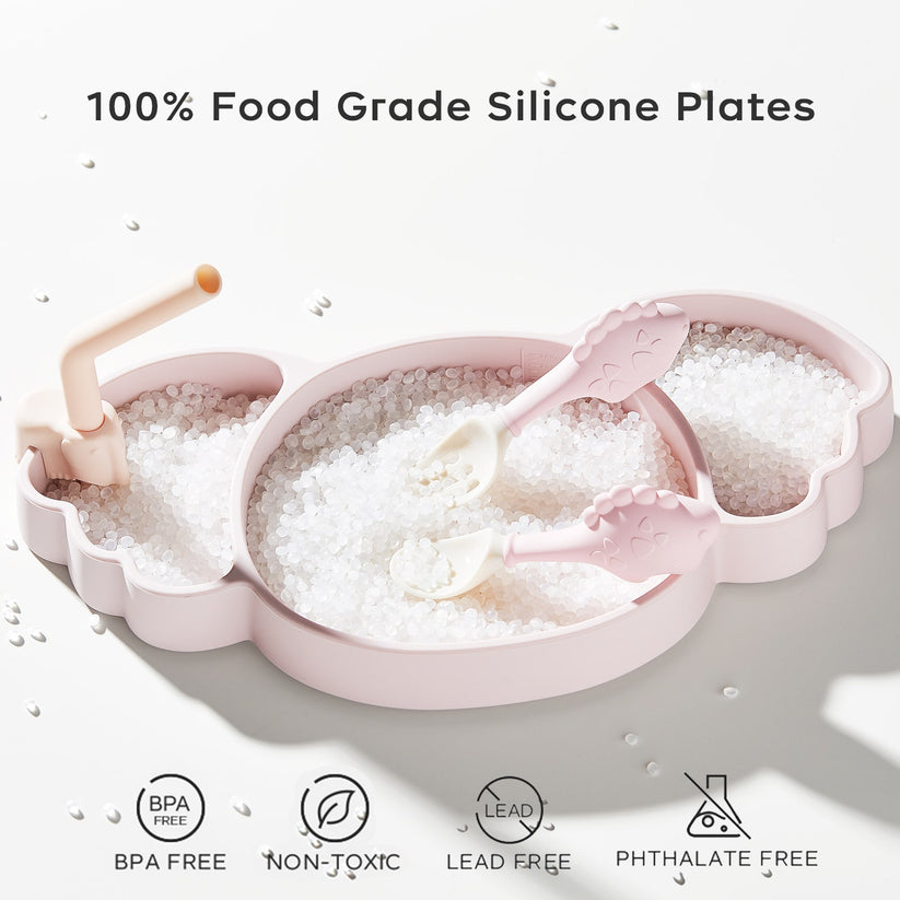 Silicone Divided Plate Set
