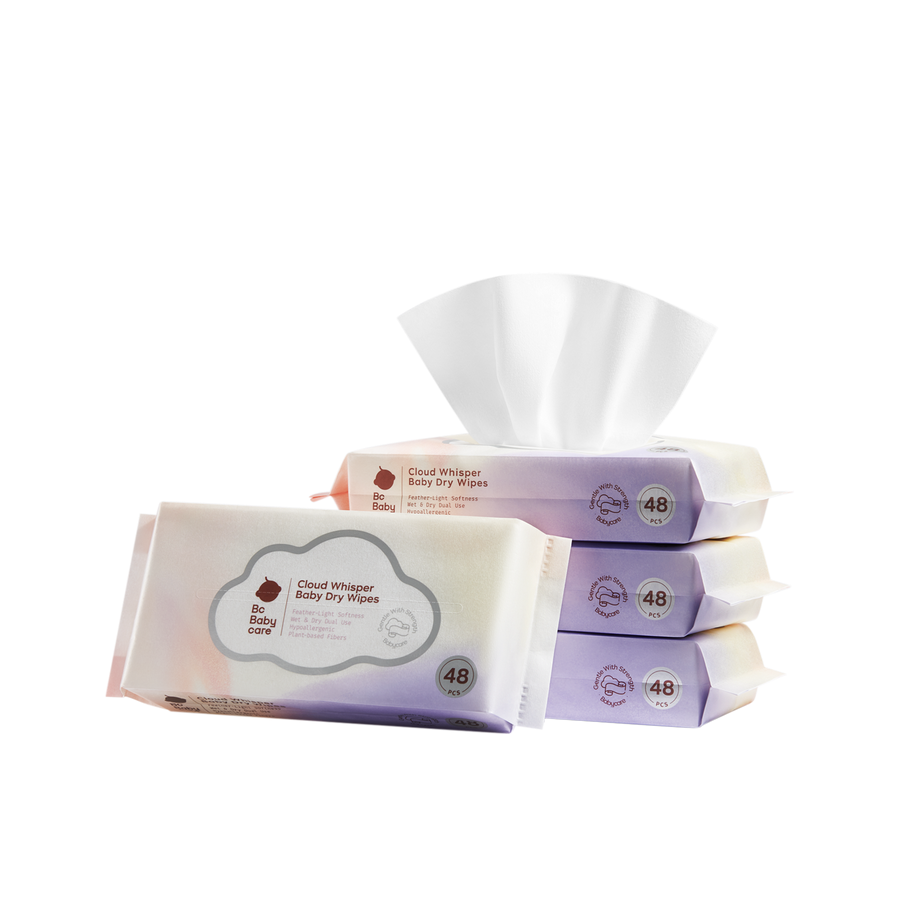 Cloud Whisper Baby Dry Wipes