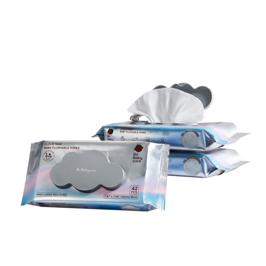 Cloud Max Baby Flushable Wipes