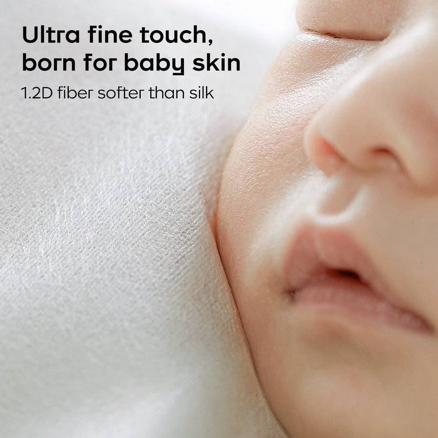 Cloud Whisper Baby Dry Wipes