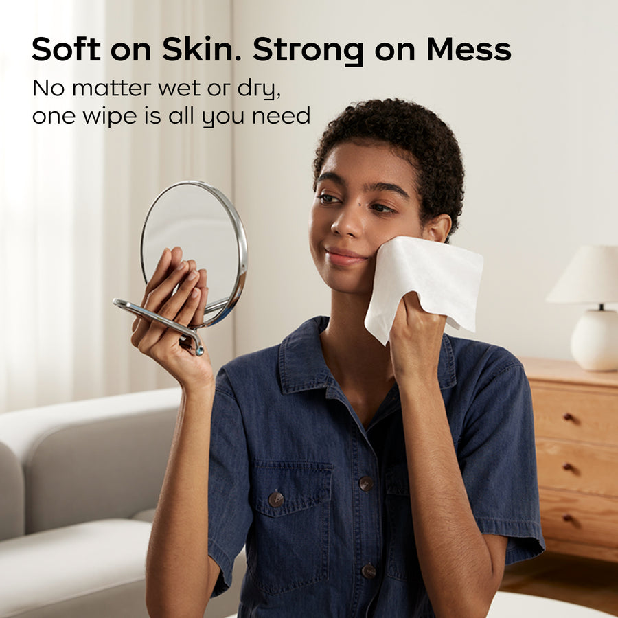 Cloud Whisper Baby Dry Wipes
