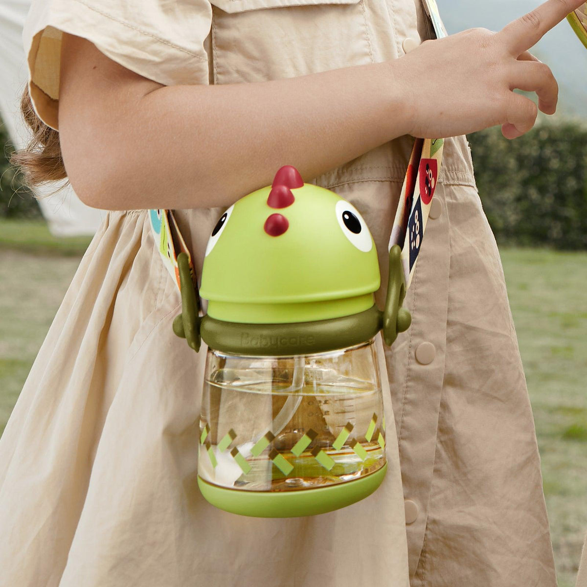 T-REX TOBY Weighted Straw Sippy Cup
