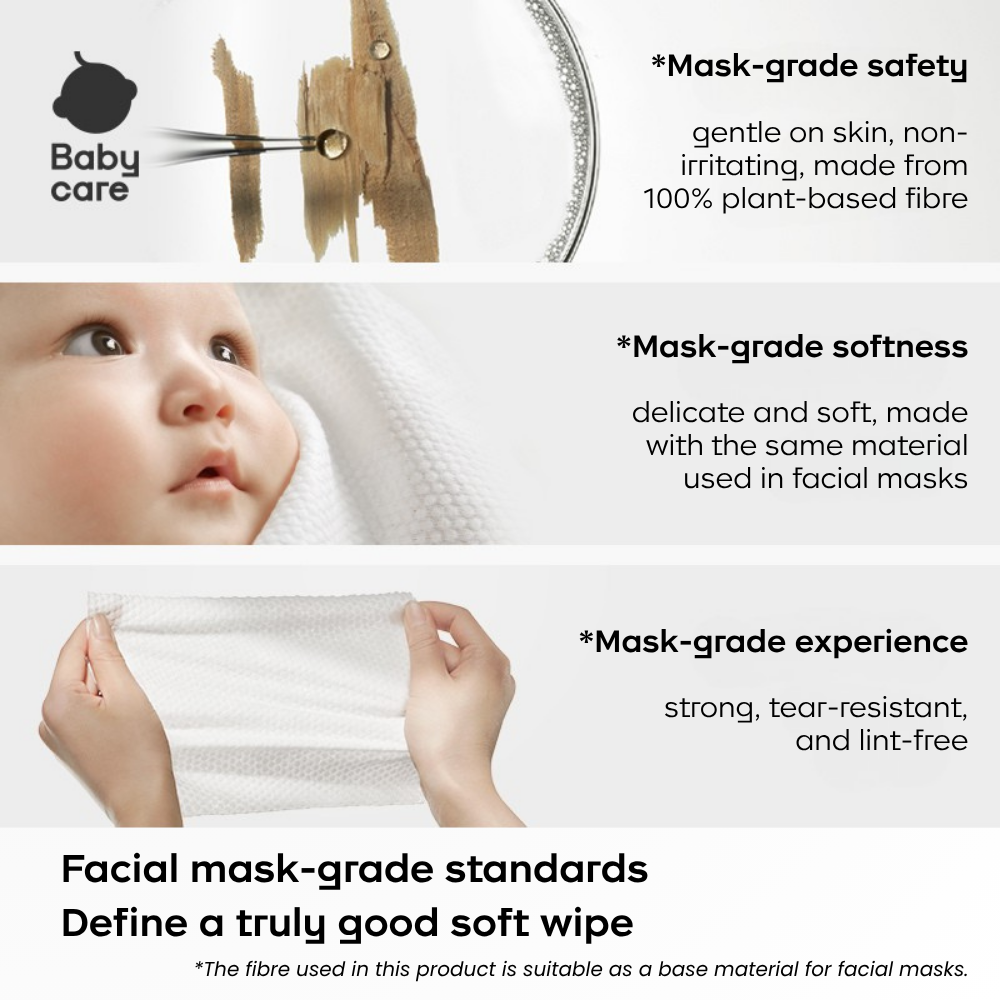 Babycare Cloud Thickened Dry Wipes