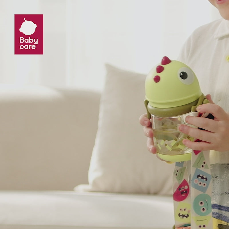T-REX TOBY Weighted Straw Sippy Cup