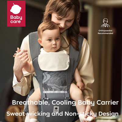 Bc Babycare Baby Carrier with Hip Seat